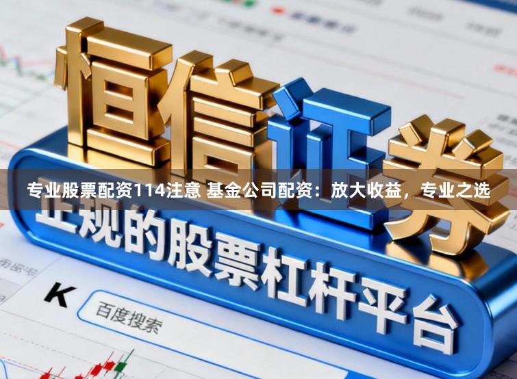 专业股票配资114注意 基金公司配资:放大收益,专业之选